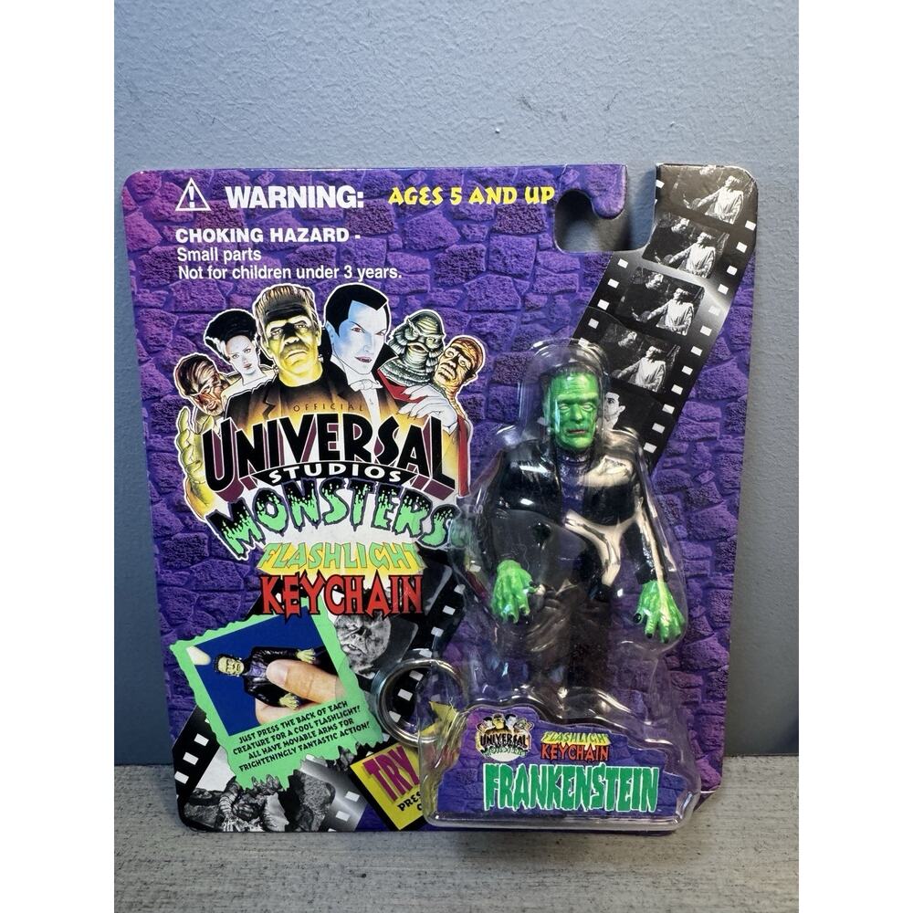 Vintage Universal Monsters Frankenstein Flashlight Keychain